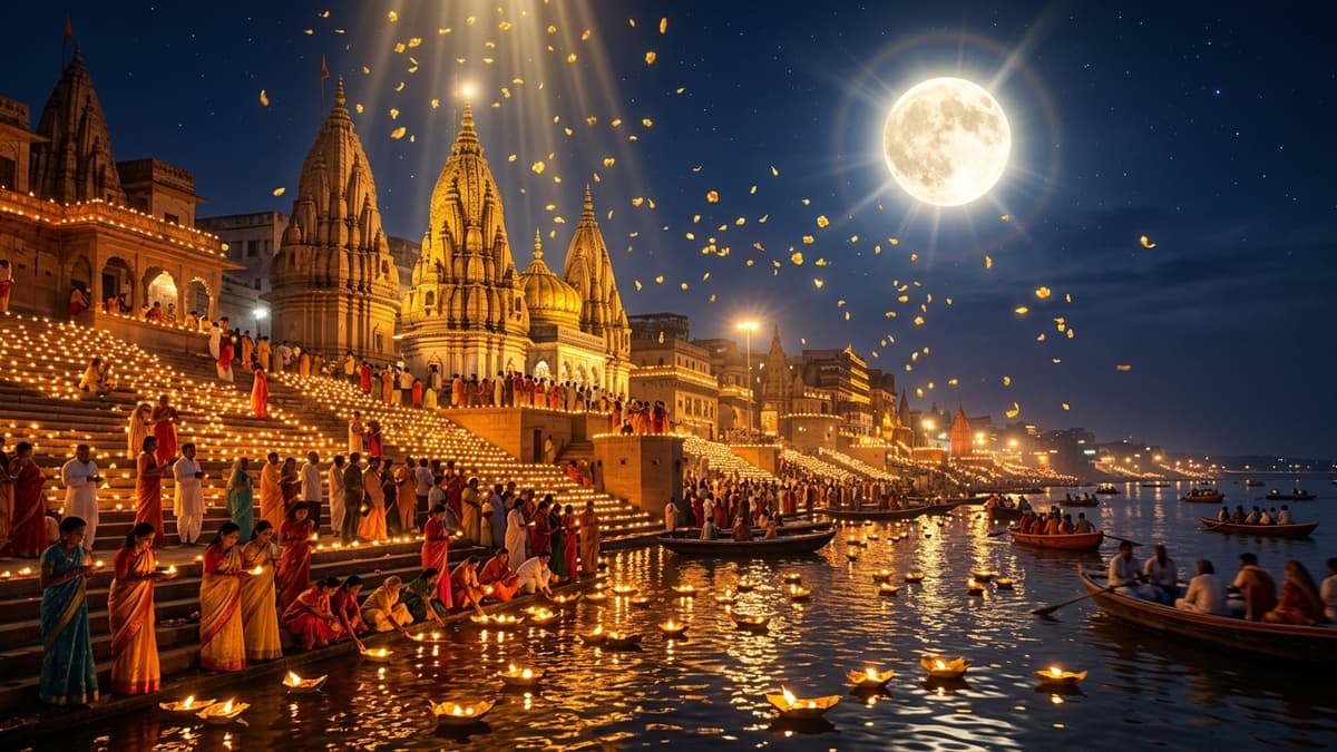 Dev Diwali 2026: Date, Pradosh Deepdan Muhurat, Kartik Purnima Vidhi & Kashi Deepotsav