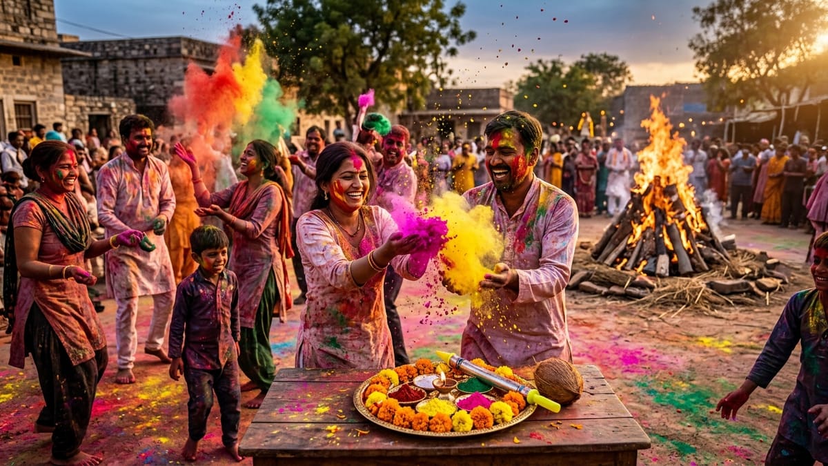 Holi & Dhuleti 2027: Date, Holika Dahan Shubh Muhurat, Puja Vidhi & Significance