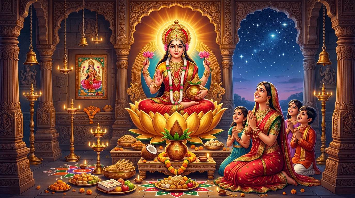 Ahoi Ashtami Vrat Katha (Maternal Vow for Children's Long Life)