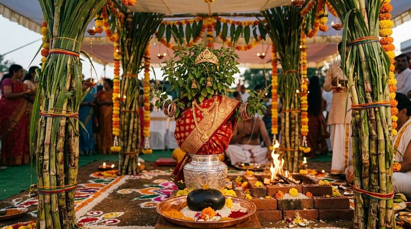 Tulsi Vivah Vrat Katha (Holy Wedding of Tulsi & Shaligram)